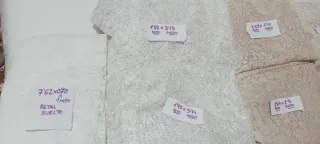 Telas de encaje para cortinas, mantillas, velos