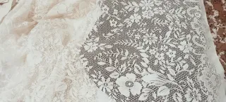 Telas de encaje para cortinas, mantillas, velos