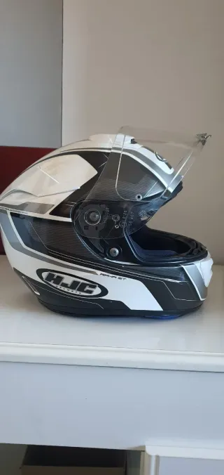 Casco Moto HJC RPHA ST Blanco Negro