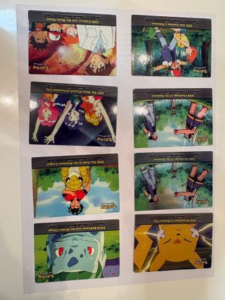 LoteCartas Pokémon Topps TV Animation