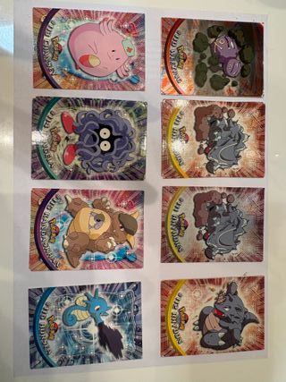 LoteCartas Pokémon Topps TV Animation