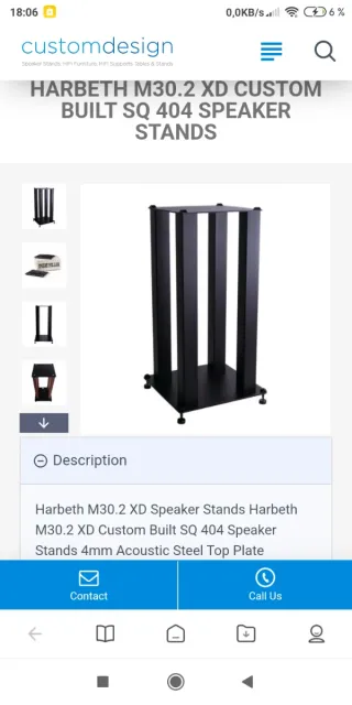 Altavoces Harbeth 30.2 XD +Stands,Custom Desing S