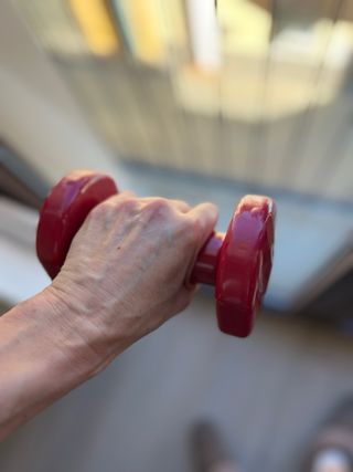 2 Mancuernas Rojas 3 kg