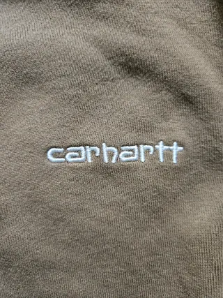 Sudadera Carhartt Talla S Beige/Marrón