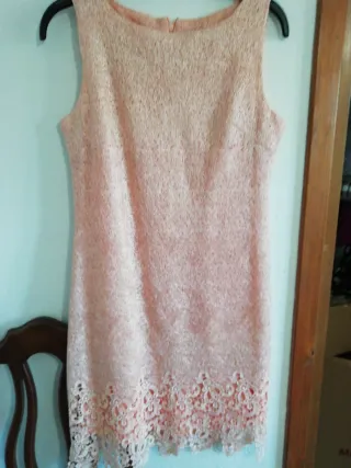Vestido  rosa para eventos