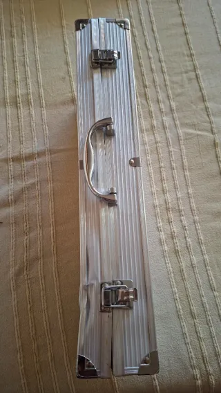 Valigetta accessori barbecue in metallo