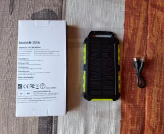 Cargador Solar Portátil E.POWER 26800mAh.