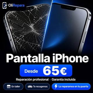 Reparación Pantalla iPhone – Rápido y fiable