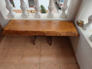 Tabla de madera para banco 125x36cm