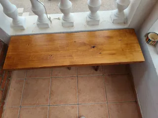 Tabla de madera para banco 125x36cm