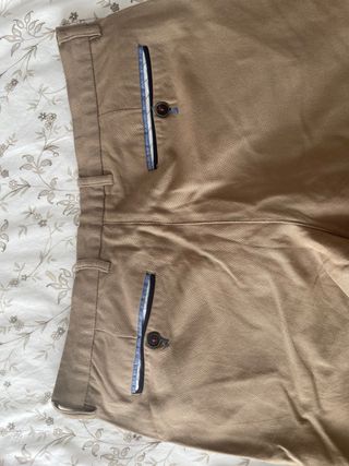 Pantalones Beige y Azul El Ganso