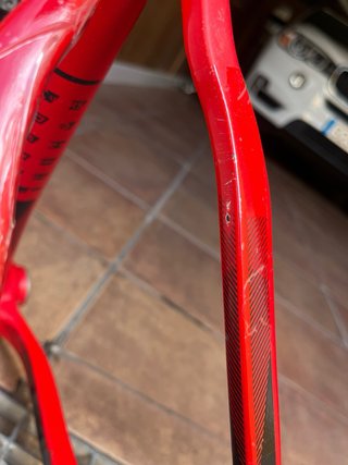 Cuadro MMR Rakish Rojo de carbono