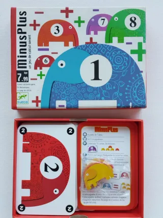 Juego Minusplus de Djeco