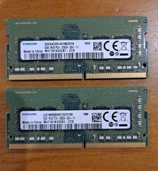 2x 8GB DDR4 SODIMM Samsung Portátil
