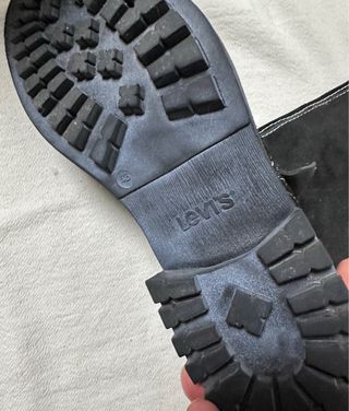 Botas Levi's Strauss Piel cruda Negra Talla 43.