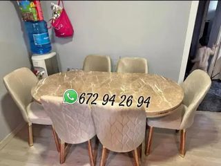 OFERTA Mesa turka con 6 sillas