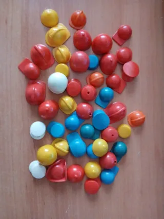 Lote de  gorros Playmobil antiguos