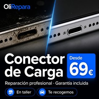 Reparación conector carga iPhone – Rápido y fiable