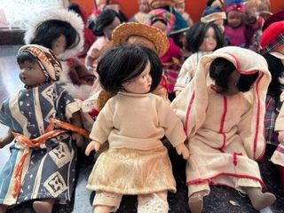 Muñecas de porcelana de varios países