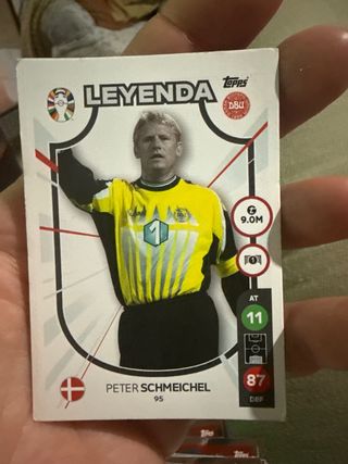 Cromo Leyenda Peter Schmeichel 95 Topps DBU