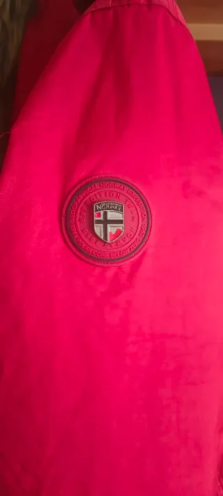 Cazadora Geographical Norway Roja Talla L