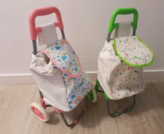 2 Carritos de compra infantiles