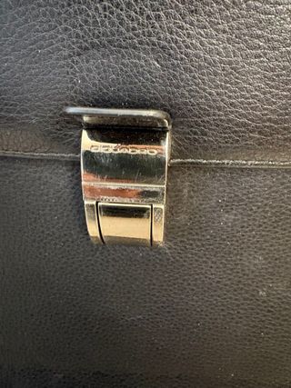 Maletín Piquadro Piel Negro Portátil