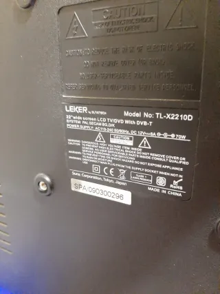 TV Leker 22 con DVD Integrado