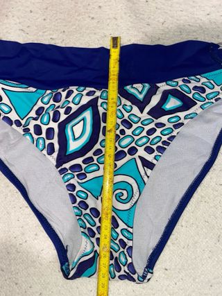 Bikini 2 piezas azul y turquesa