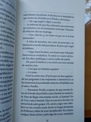 El rey recibe de Eduardo Mendoza.