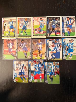 Colección cromos R.C.Deportivo de la Coruña