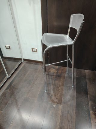 Sgabello Baleri Italia Trasparente