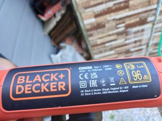 Desbrozadora Black+Decker Eléctrica