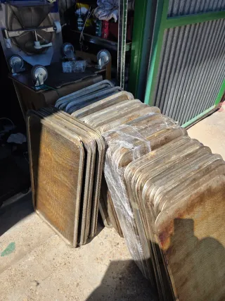 Bandejas Horno Industrial Panadería Bollería