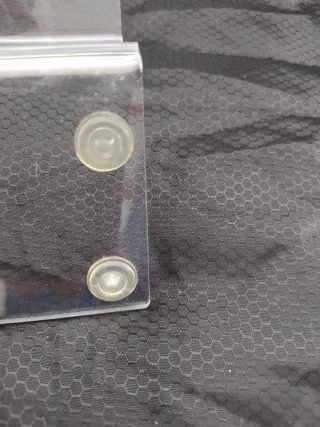 Expositor acrílico desmontable tipo escalera