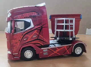 Maqueta DAF XG+ Bañera MEILLER 1:43