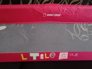 Barrera de Cama Infantil Rosa