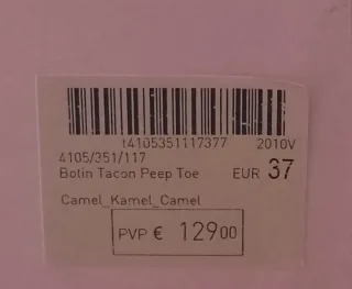 Sandalias Tacón Piel Uterqüe Beige