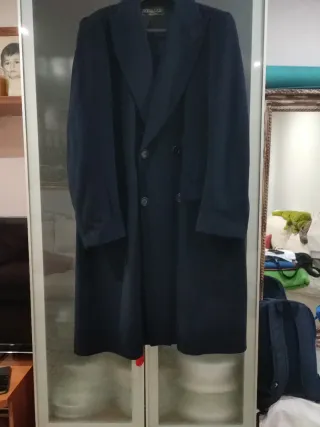 Abrigo azul marino