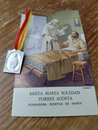 Medalla Beata María Soledad Torres Acosta años 50