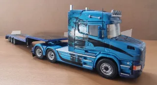 Maqueta Scania Torpedo con Góndola 1:43