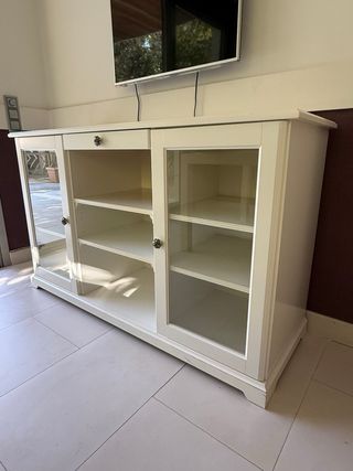Aparador blanco 145 x 49 x 87