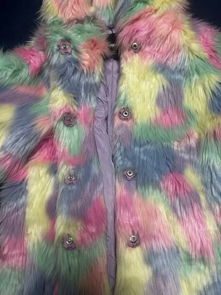 Abrigo Desigual Multicolor Talla 9-10
