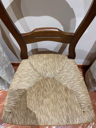 Conjunto 6 Sillas Madera & Enea