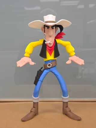 Boneco Lucky Luke 3D 29 cm
