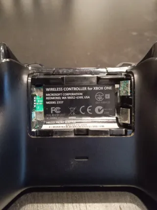 Control Xbox One Inalámbrico Negro