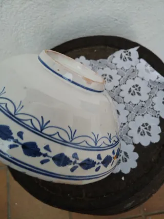 Plato hondo Talavera Duran años 50 ,19 cm diametro