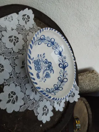 Plato hondo Talavera Duran años 50 ,19 cm diametro