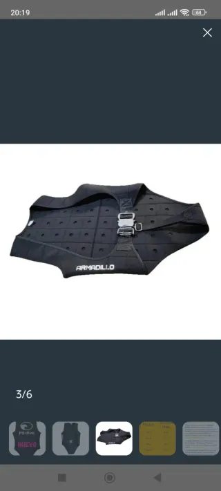 Chaleco armadillo PS|dive Talla S