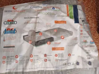 Colchón Cuna Sedaconfort Ergocell 120x60